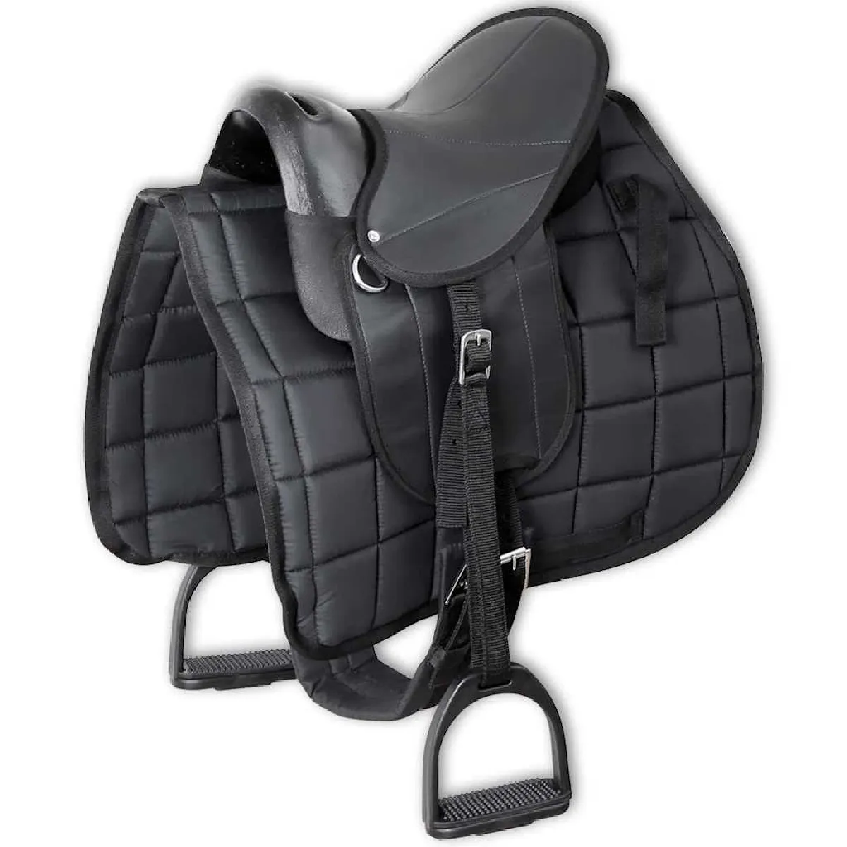 vidaXL Ensemble de selle Pony 10 - vue 2