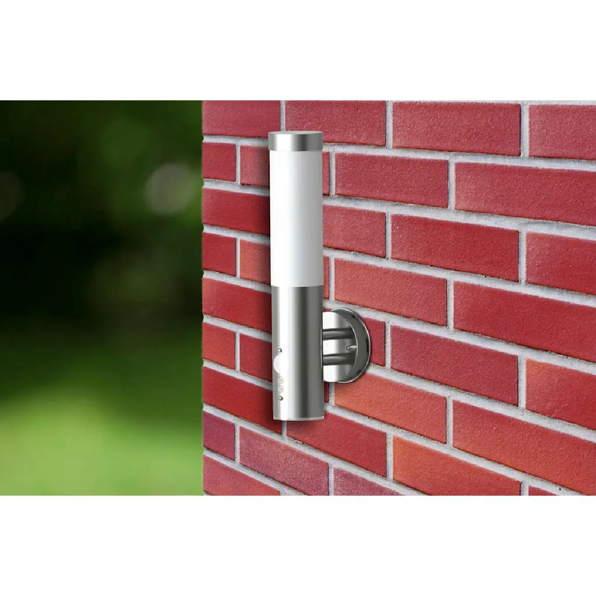 Vidaxl Applique Murale Extérieure Avec Capteur De Mouvement Inox
