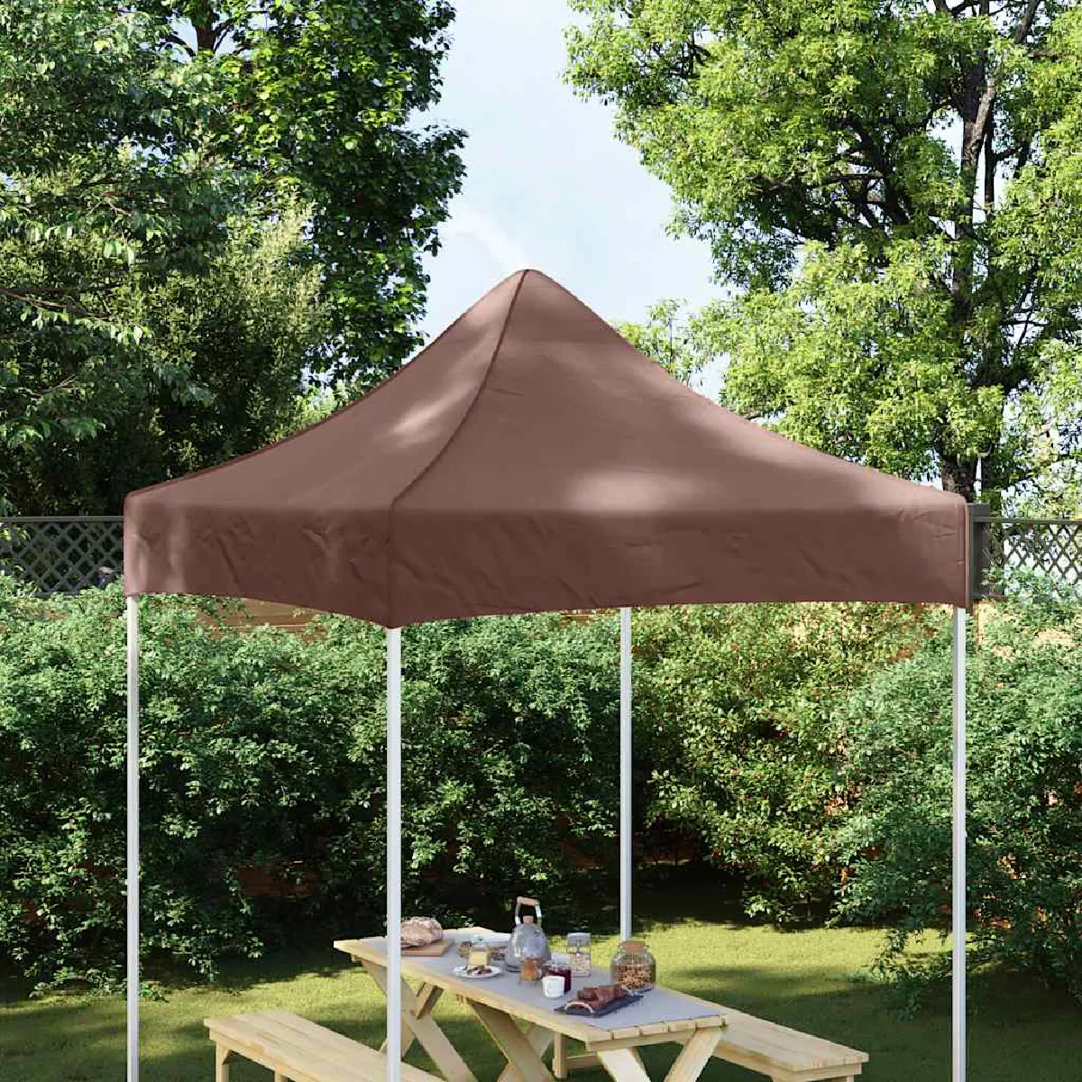 Toit de Tente VIDAXL 2x2 Oxford Résistant aux UV Pliable - vue 4