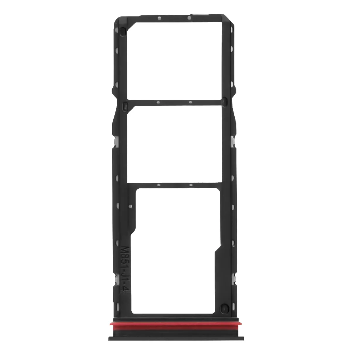 Avizar Noir Tiroir Carte Sim Compatible Redmi 15C / Poco C85 Dual Nano Sim + Carte Micro-Sd