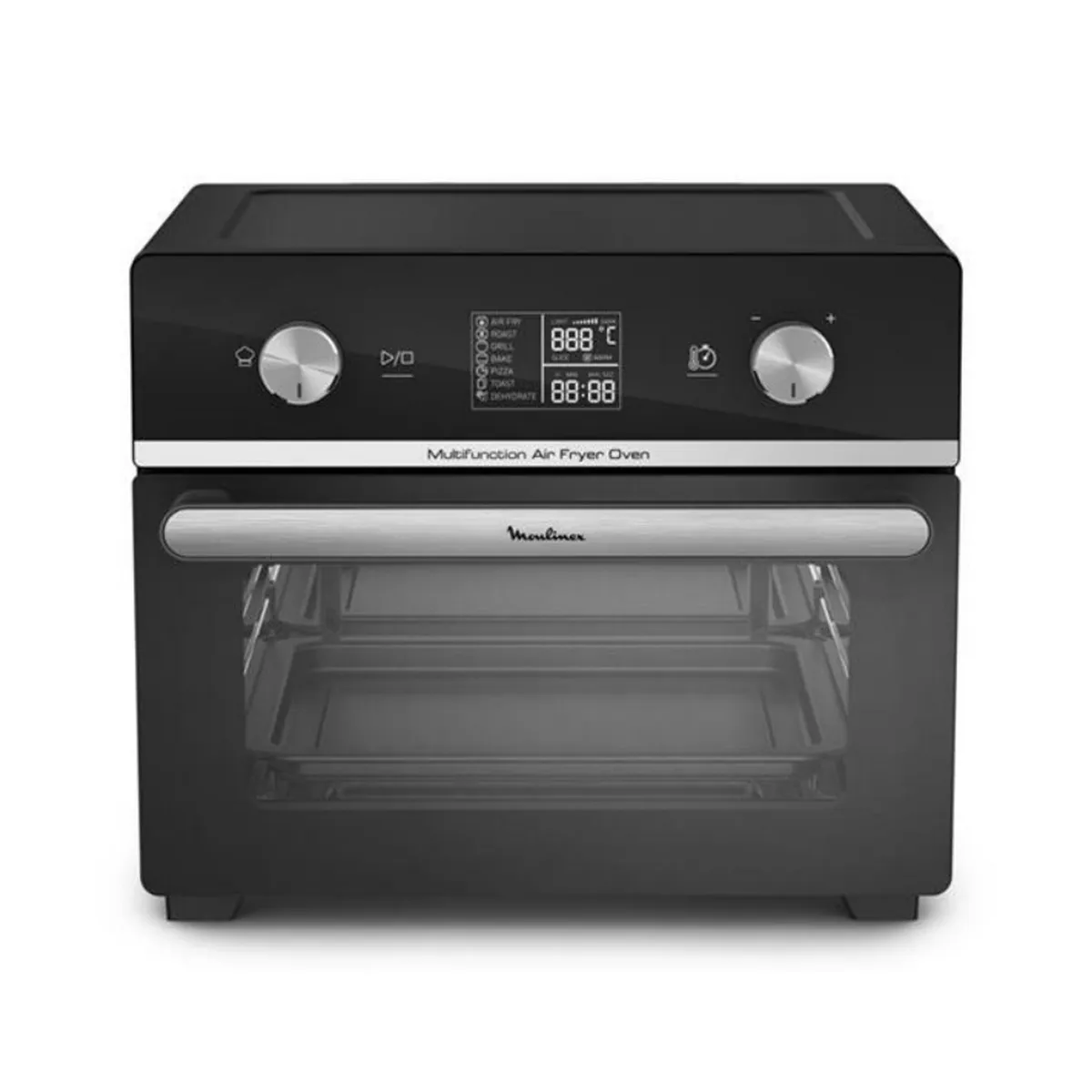 Friteuse À Air MOULINEX AL606820 – 20L, 2300W, Double Panier, Écran LCD
