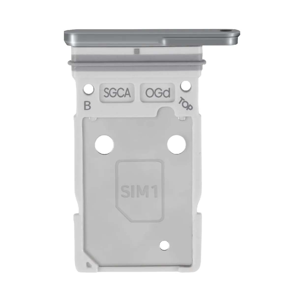 Samsung Tiroir Carte SIM pour Galaxy S25 FE Emplacement Dual Nano SIM Service Pack