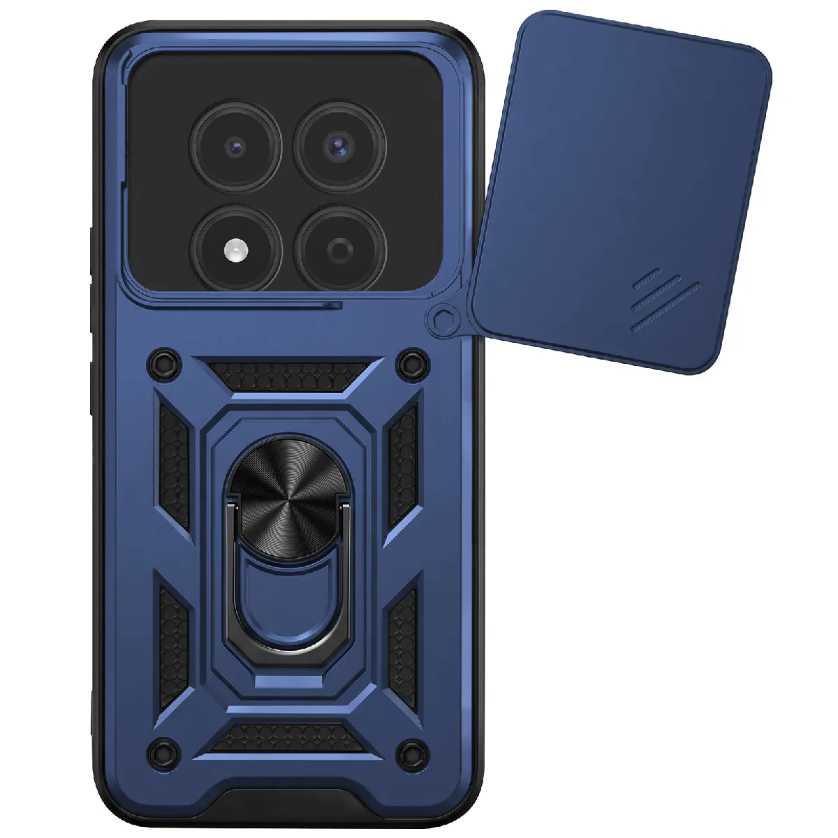 Mayaxess Bleu Coque Redmi Note 15 Pro Plus Nuit