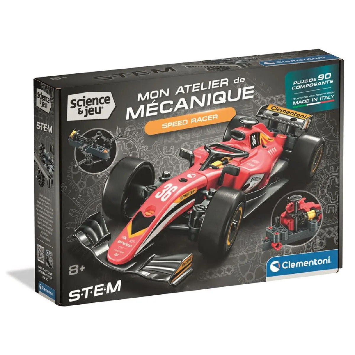 Jeu de construction Clementoni Speed Racer - vue 10