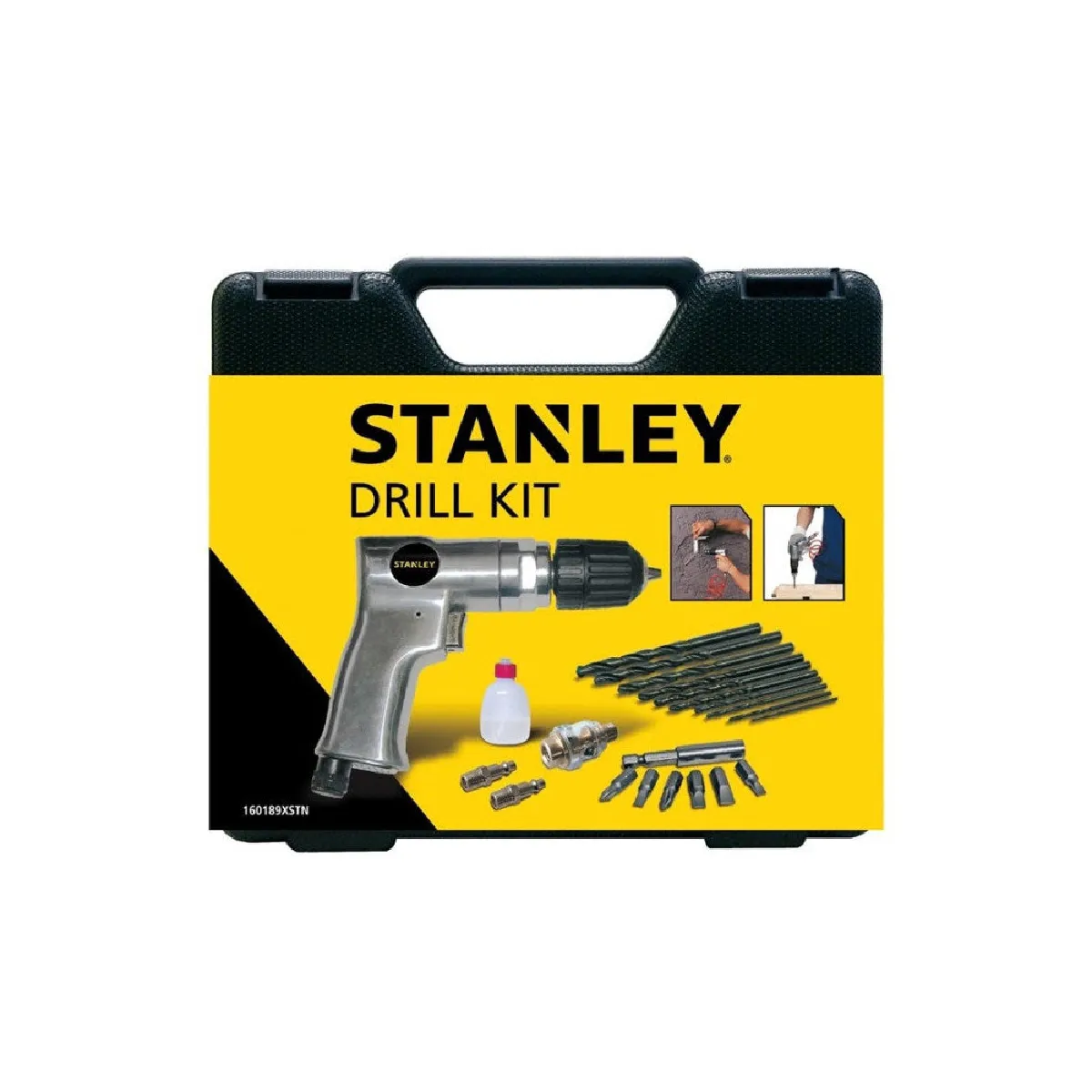STANLEY 160189XSTN Kit perceuse pneumatique réversible - vue 1