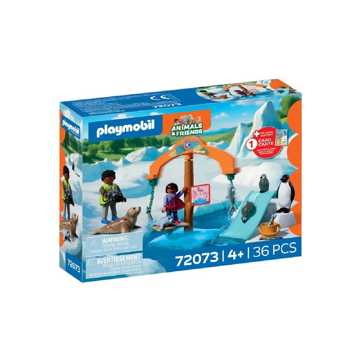 Comparer les prix de Playmobil 72073 - Zoo Banquise et animaux polaires