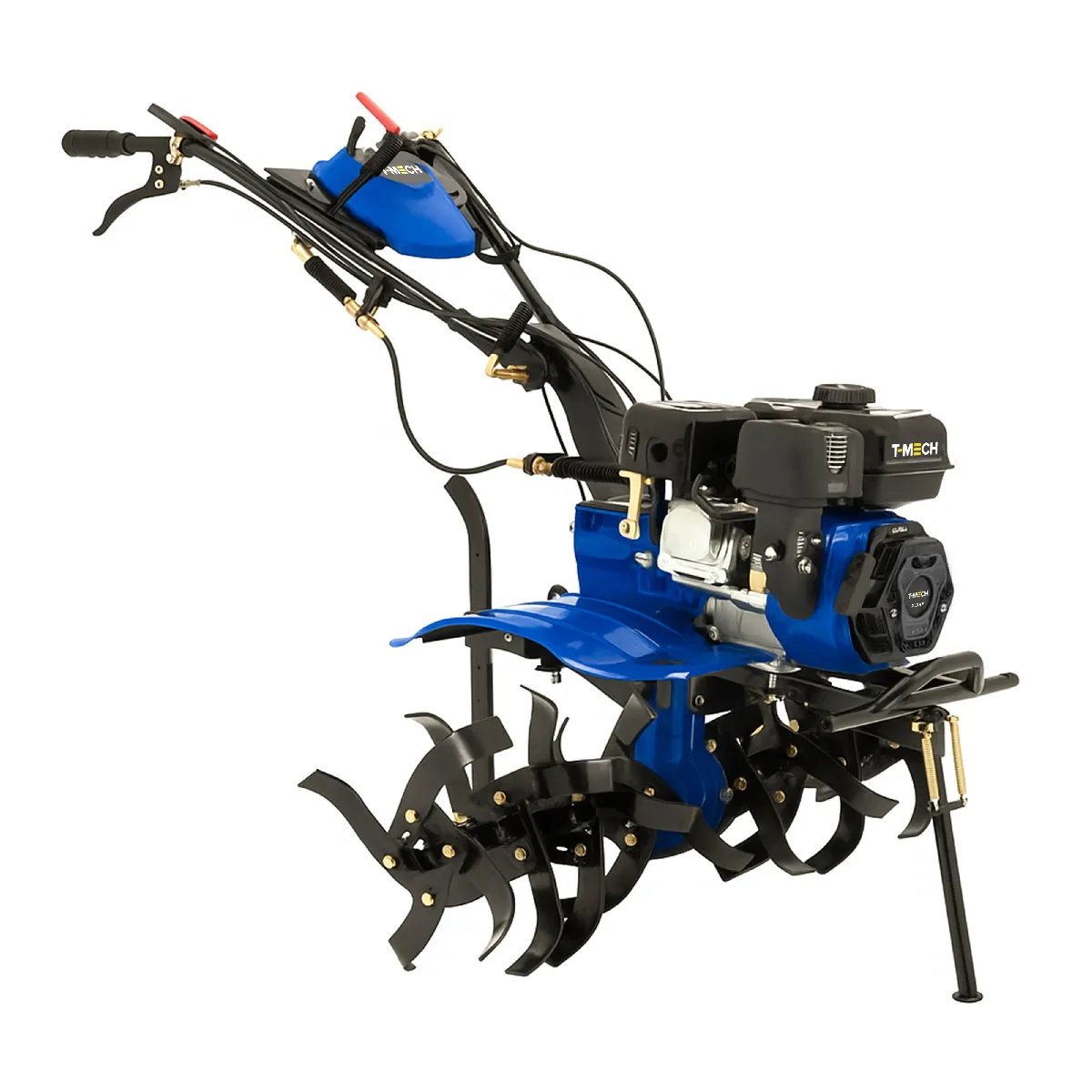 Motobineuse à Essence 7 5 CV Cultivateur à 212 CC 4 Temps 16 Lames