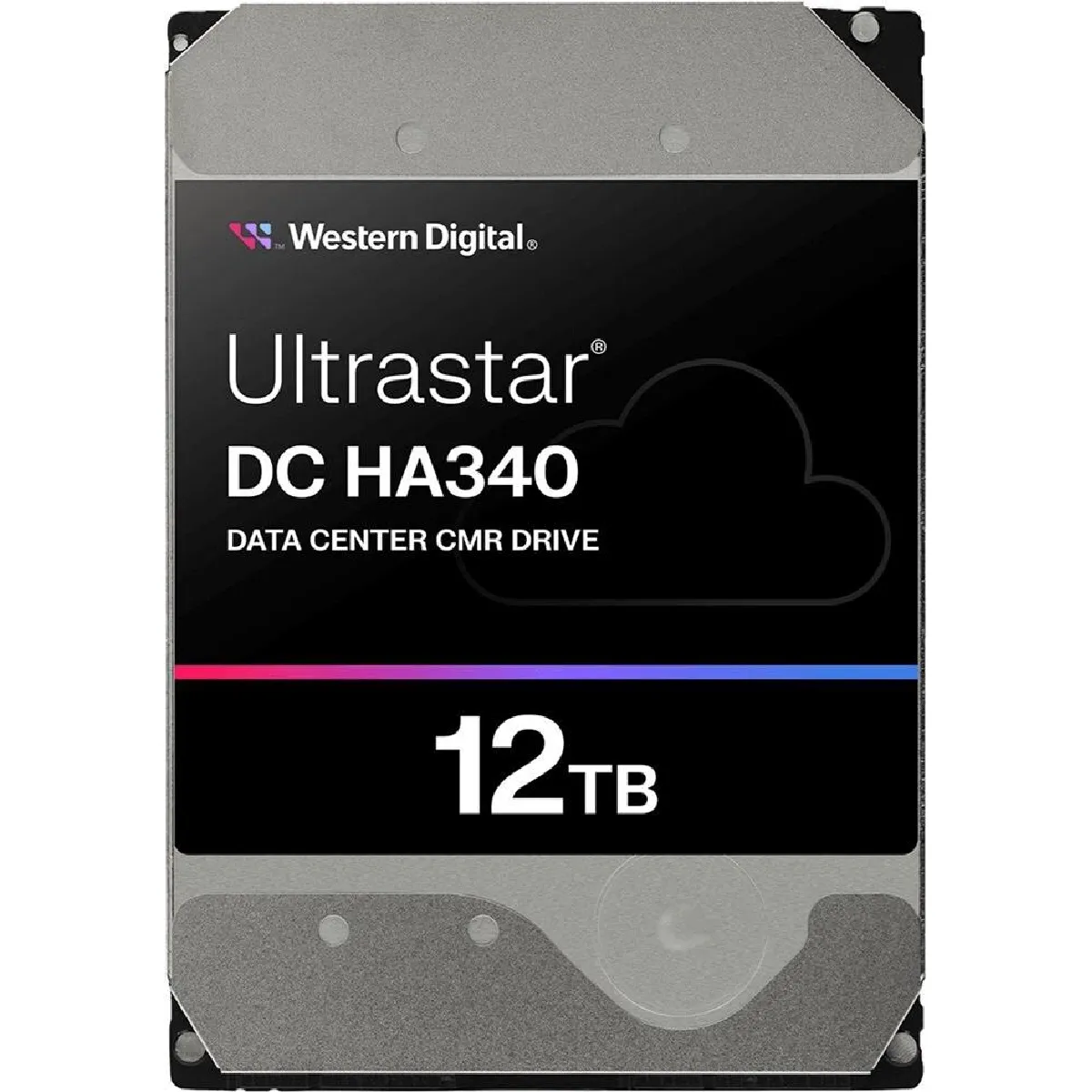 WD Ultrastar DC HA340 WUS721212BLE6L4 Disque dur Centre de données 12 To interne 3.5 SATA 6Gb/ 7200 toursmin mémoire tampon : 512 Mo - vue 2