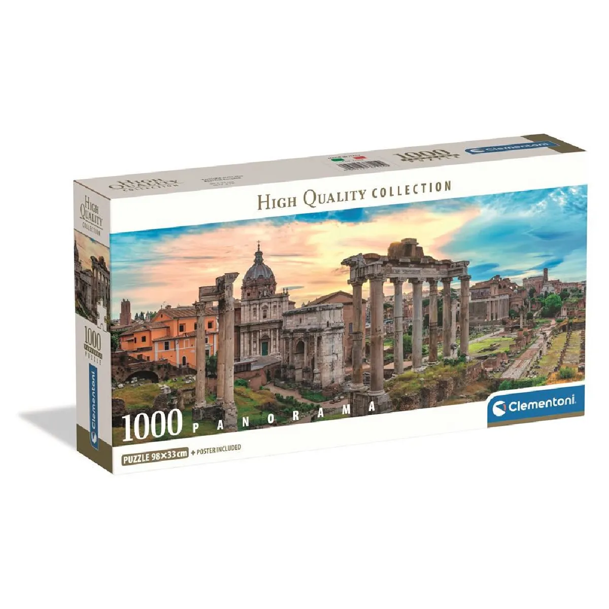 Clementoni Puzzle Compact - Panorama Crépuscule sur l’Empire éternel