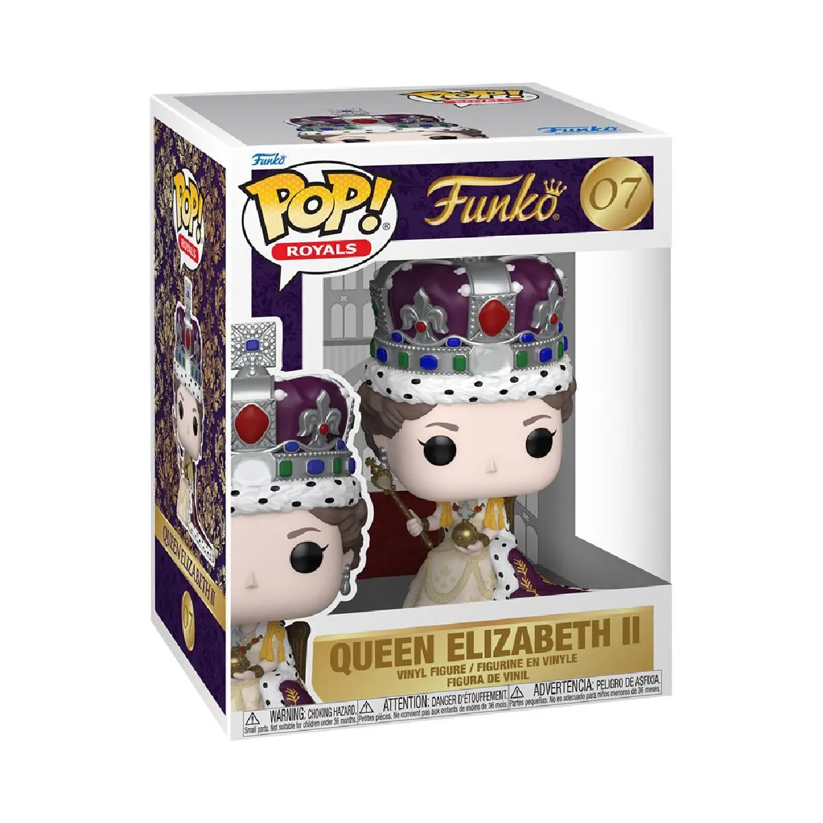 Figurine Funko Pop Royals Queen Elizabeth II - vue 9