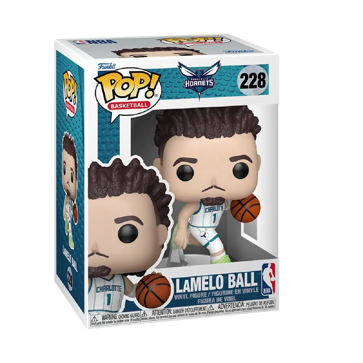Figurine Funko Pop Basketball Hornets Lamelo Ball - vue 2
