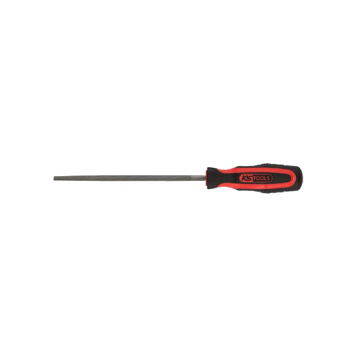 Ks Tools Lime Ronde Demi-Douce Emmanchée Longueur 250 Mm 157.0206 - Image 2
