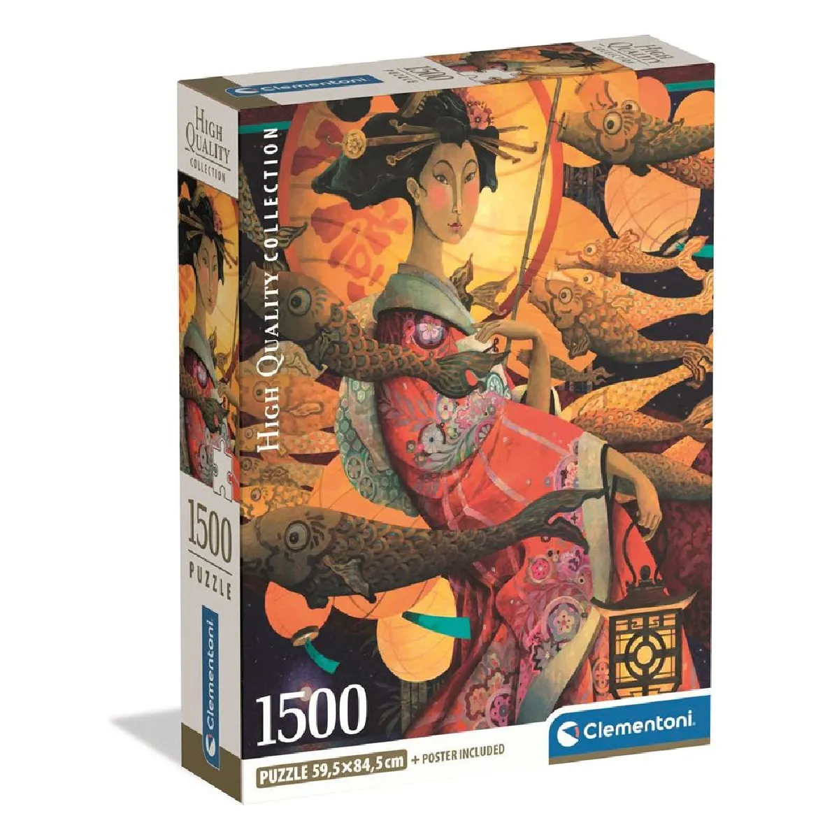 CLEMENTONI PZ1500 Puzzle Compact Koinobori Dance