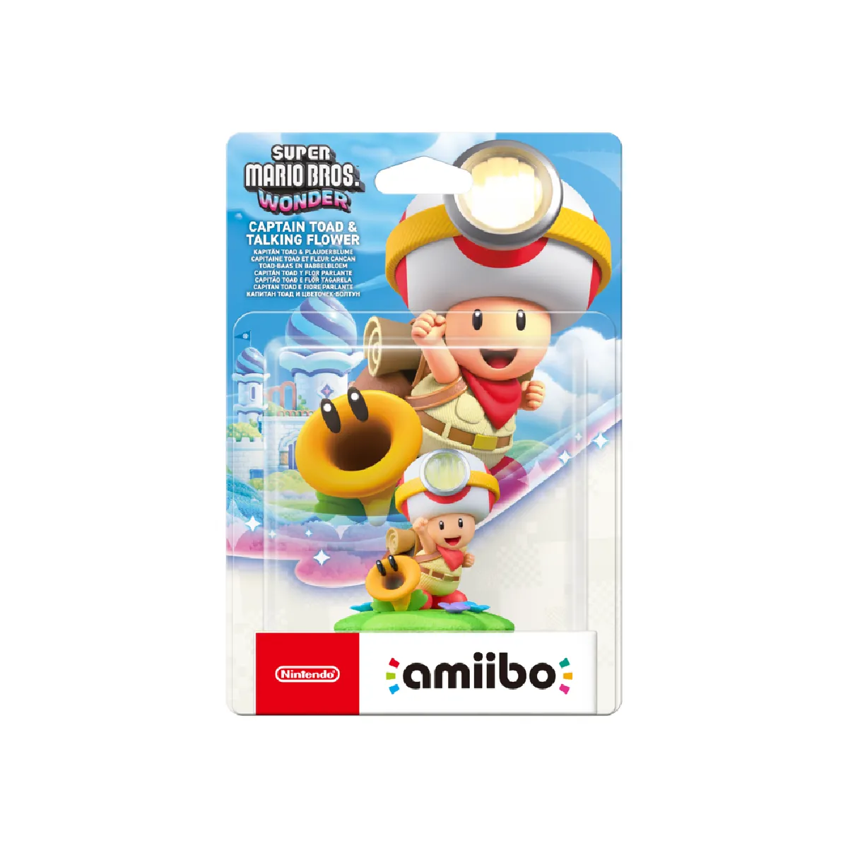 Figurine Amiibo Capitaine Toad & Fleur Cancan • Collection Super Mario - vue 8