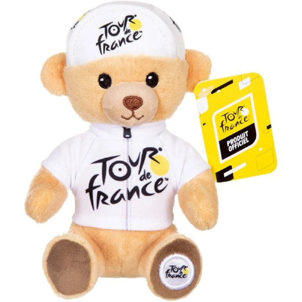 Gipsy Toys Blanc Peluche Ours Tour De France