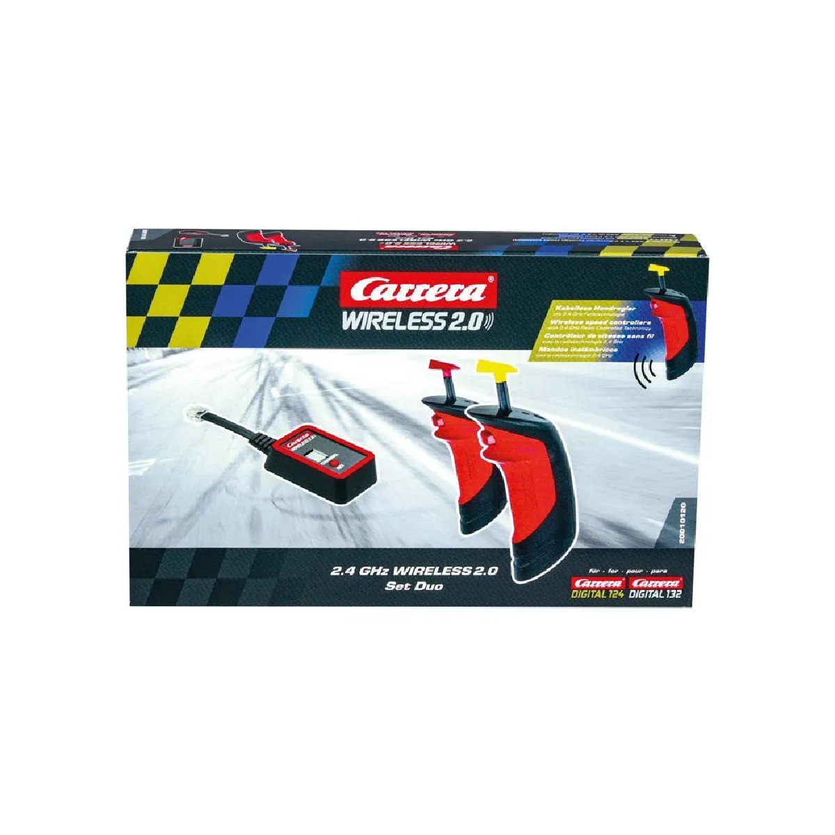 Carrera Wireless 2.0 Set Duo - 2 Manettes Sans Fil - Digital 124/132