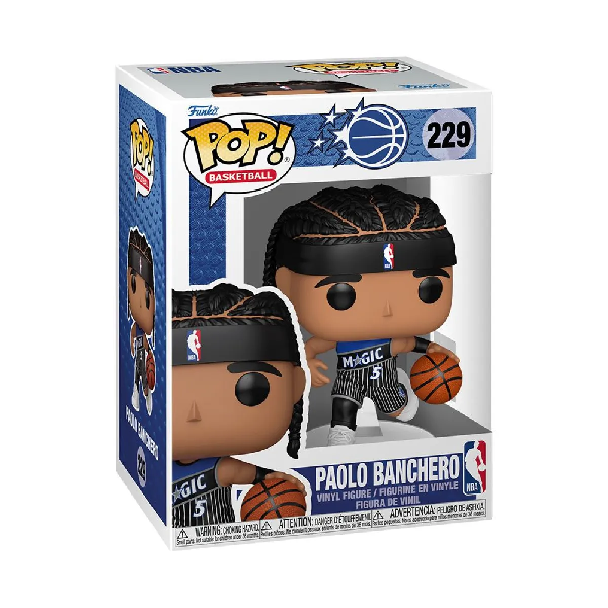 Figurine Funko Pop Basketball Magic Paolo Banchero - vue 2