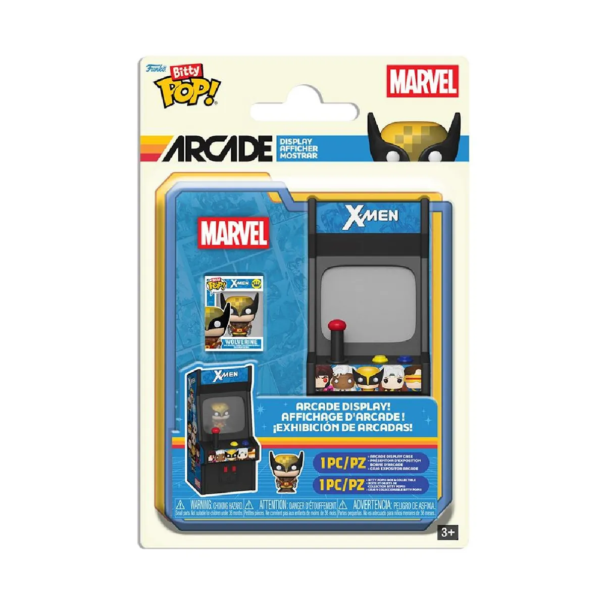 Figurine Funko Bitty Pop Arcade Marvel X Men - vue 2