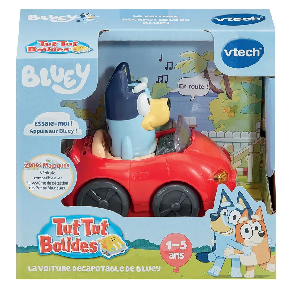 Figurine Vtech Tut Tut Bolides Véhicule Bluey Modèle aléatoire - vue 2