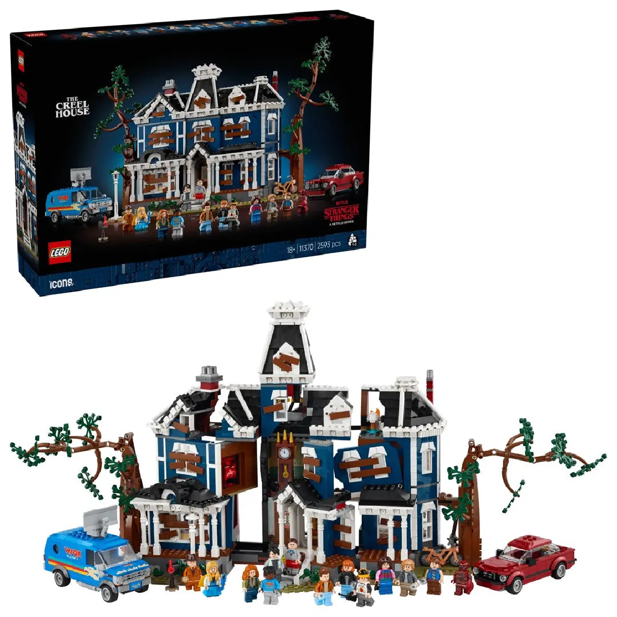 LEGO Icons Stranger Things : la Maison Creel 11370 - vue 2