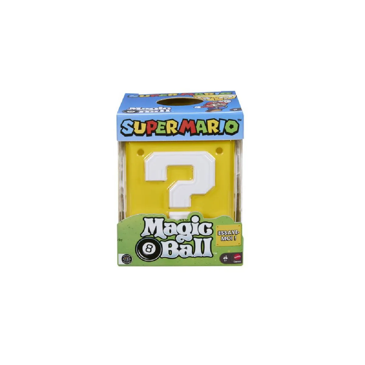 Jeu Classique Mattel JNJ44 – Magic 8 Ball Super Mario Avec Réponses Oui/Non - vue 6