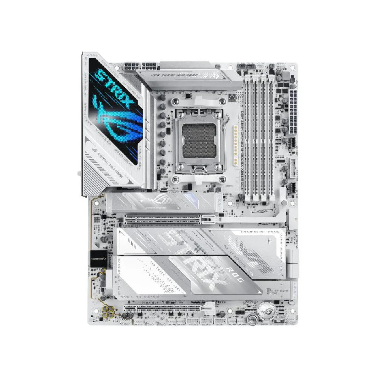 ASUS ROG STRIX X870E A GAMING WIFI7 NEO AMD X870E Emplacement AM5 ATX - vue 3