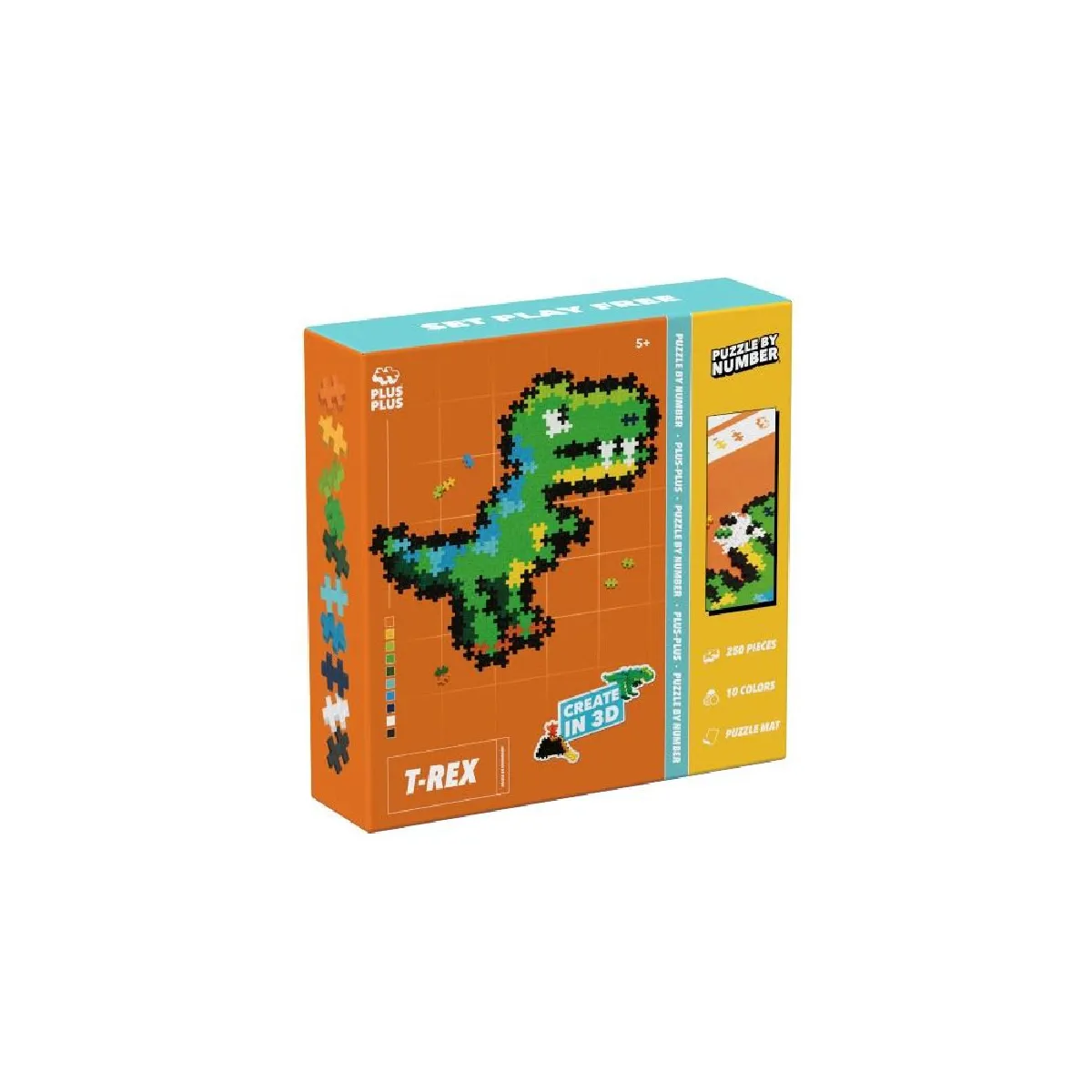 Plus-Plus - Jeu de construction T-Rex - 250 pièces - Image 4