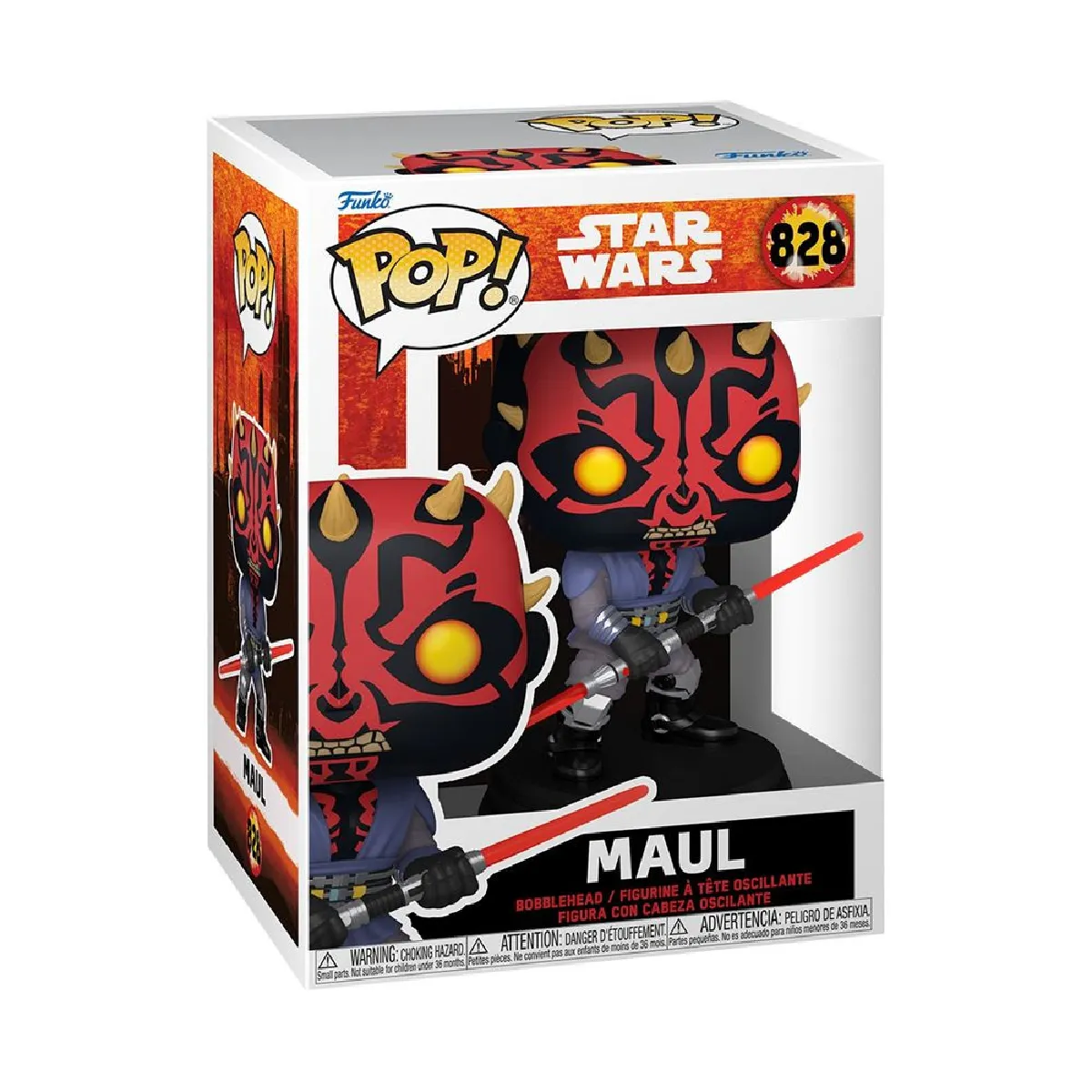 Figurine Funko Pop Star Wars Maul - vue 2