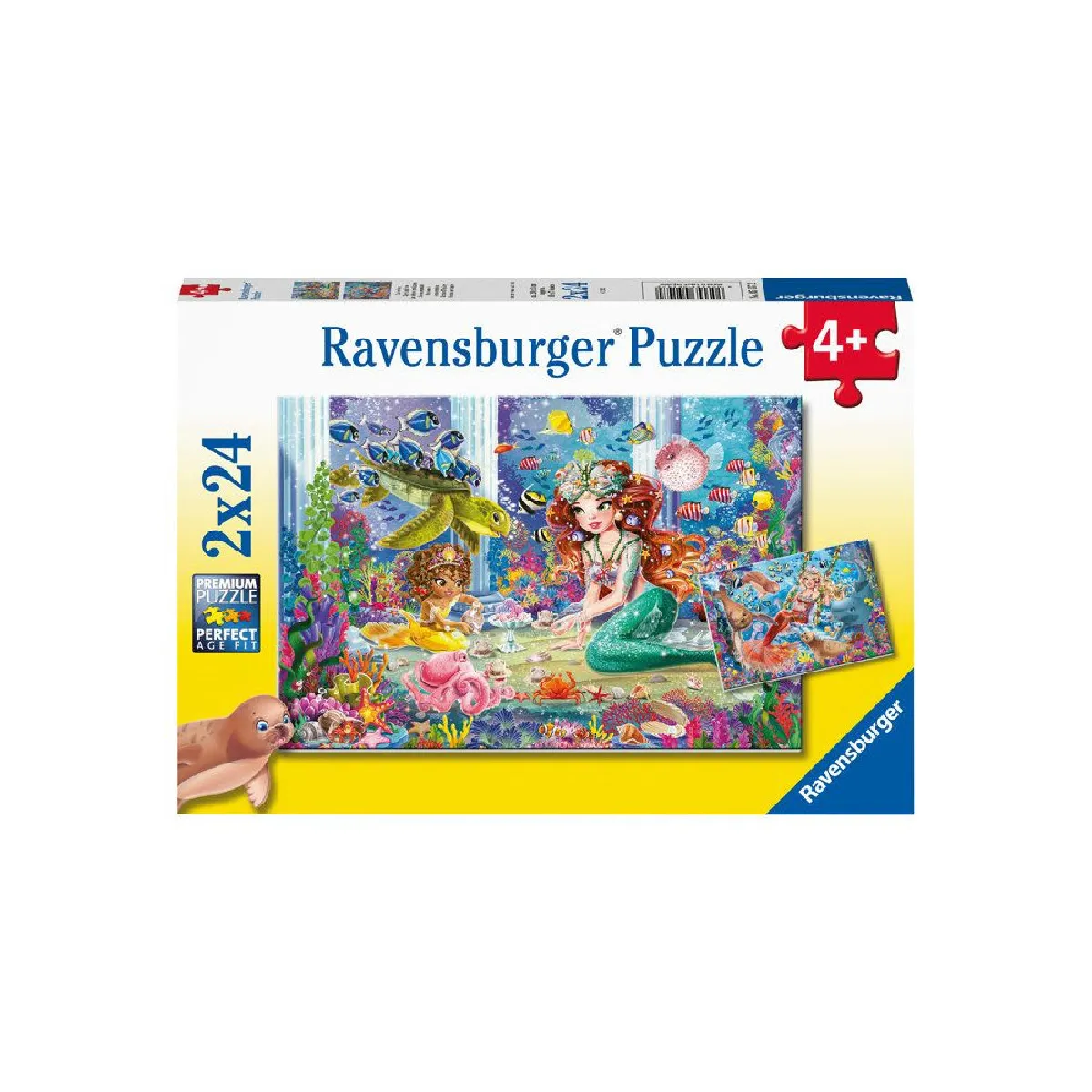 Puzzles 2x24 pièces : Les sirènes envoûtantes Ravensburger France - vue 7