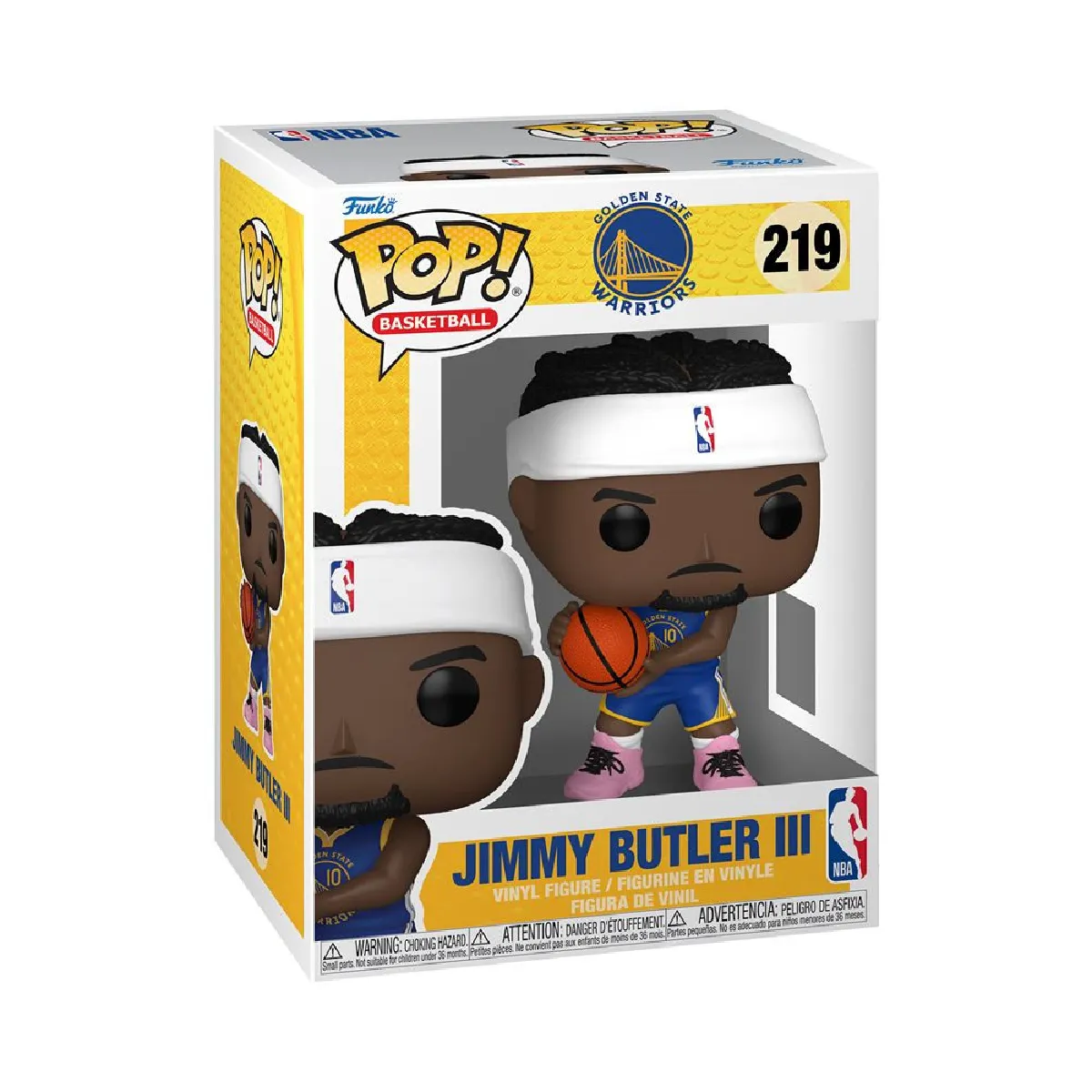 Figurine Funko Pop NBA Warriors Jimmy Butler III - vue 4