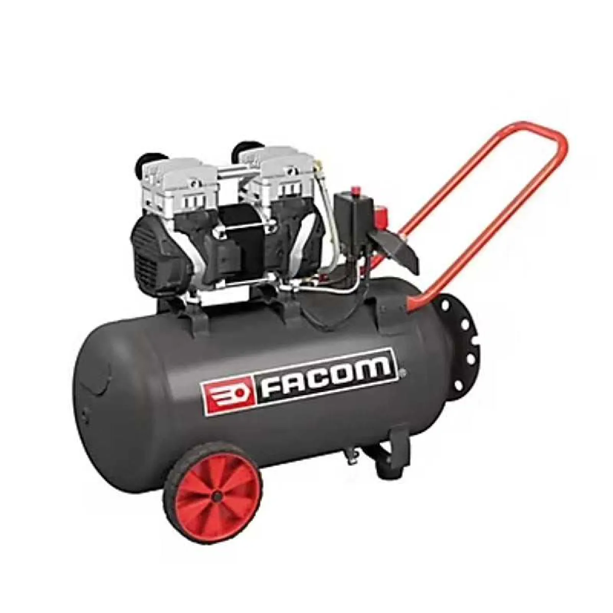 Compresseur d'air bicylindre Facom 2.5HP - vue 2