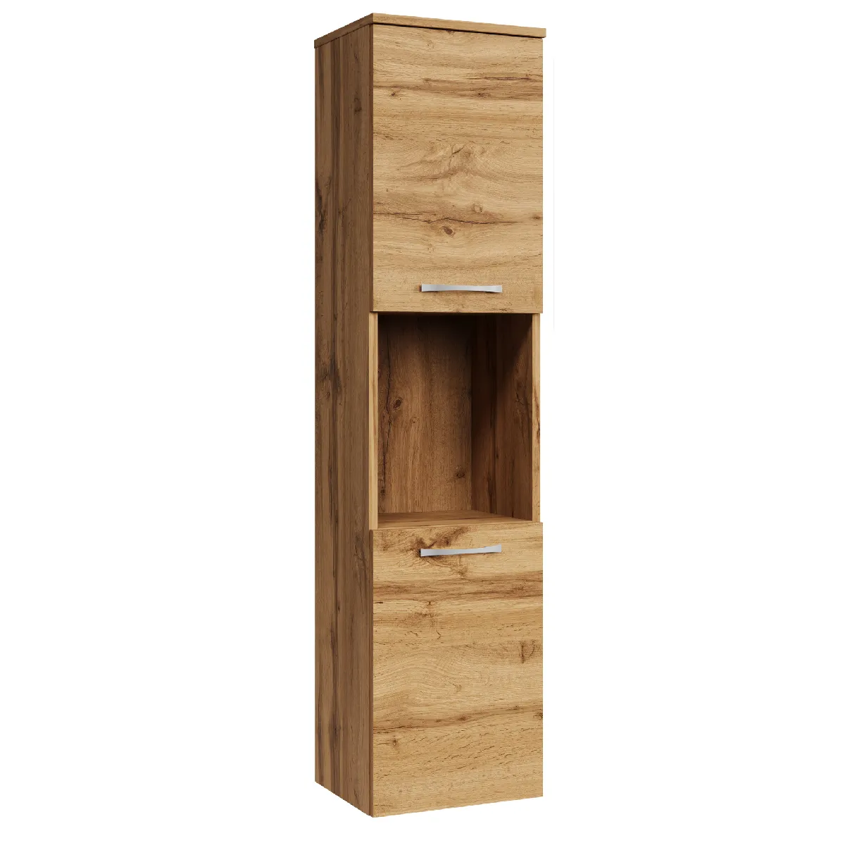 Armoire de rangement Montreal - Wotan - Meuble colonne - Armoire haut 131 cm