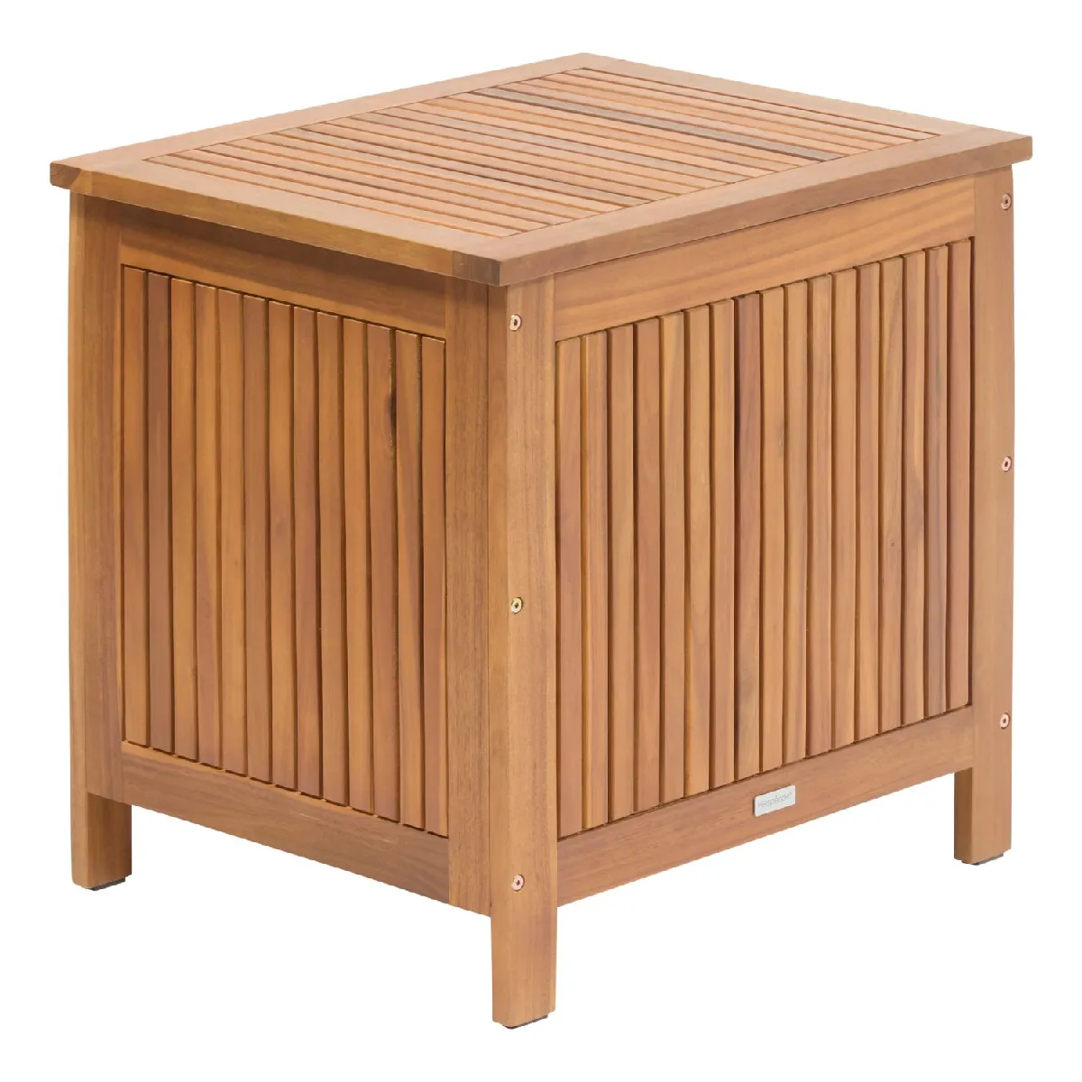 HESPERIDE Coffre de rangement ext&eacute;rieur en acacia LORANA - Marron