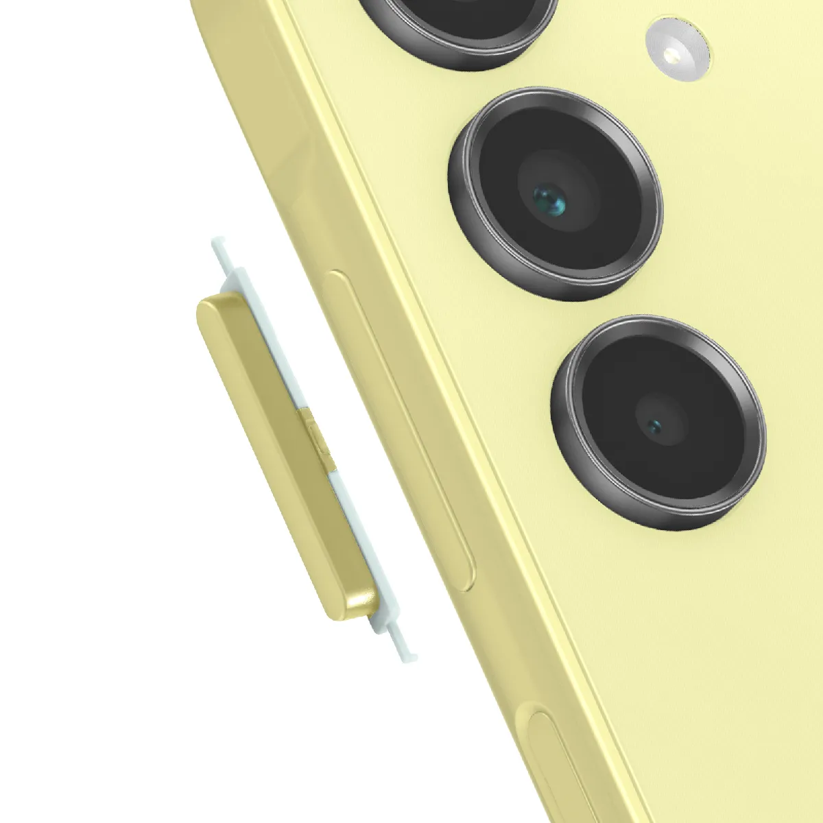 Avizar Jaune Clappio Bouton Volume De Remplacement Pour Galaxy A15 4G