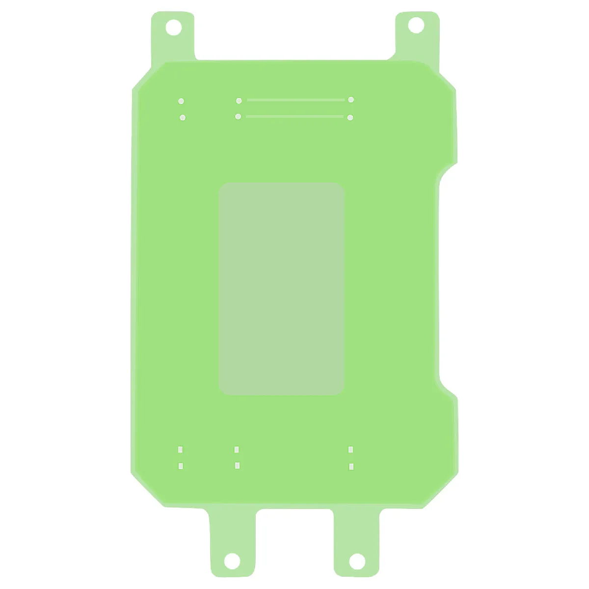 Avizar Vert Clappio Adhésif De Remplacement Pour Fixation Batterie Galaxy A15 4G