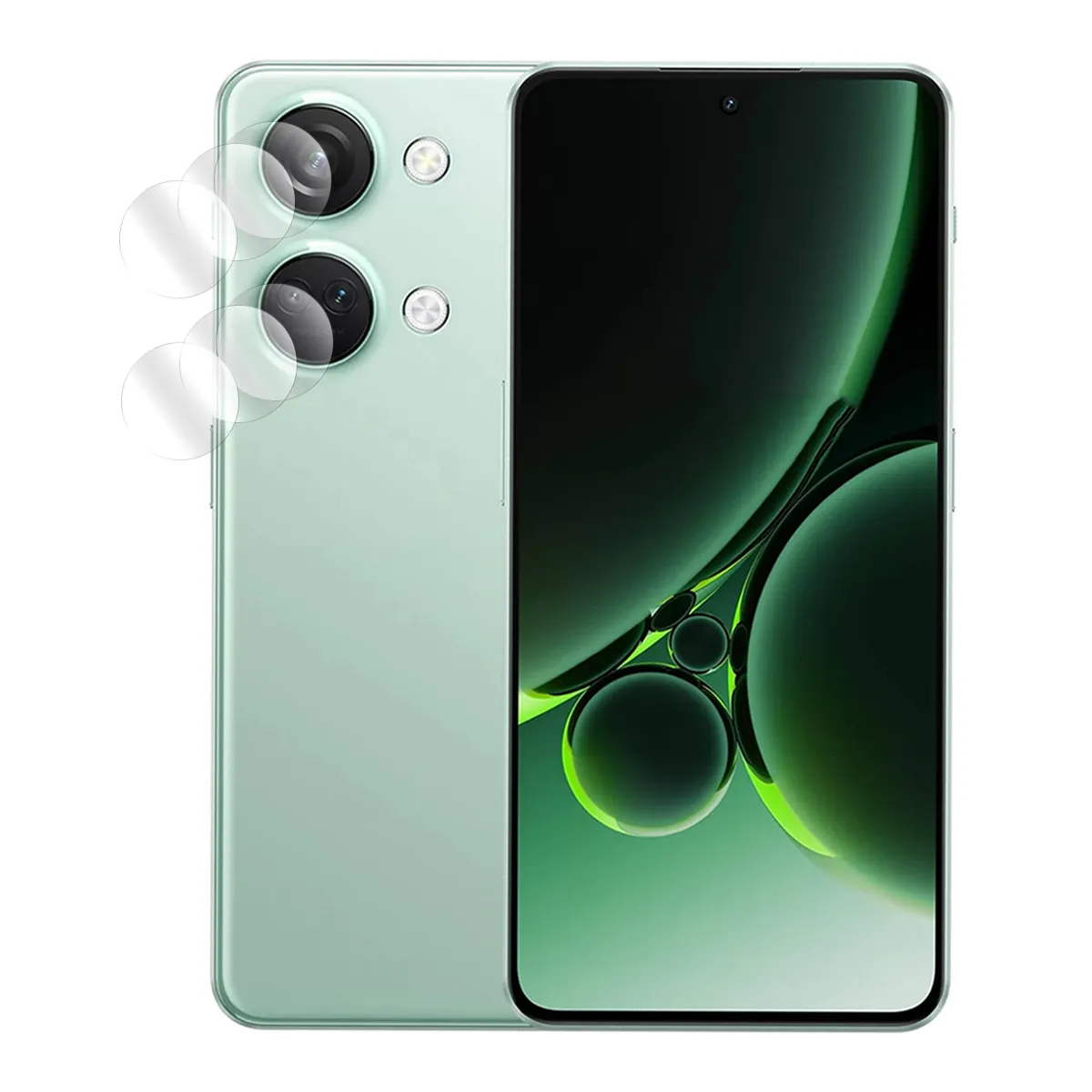 Visiodirect 3 Verre Trempé Camera Arrière Pour Oneplus Nord 3 5G 6.74"