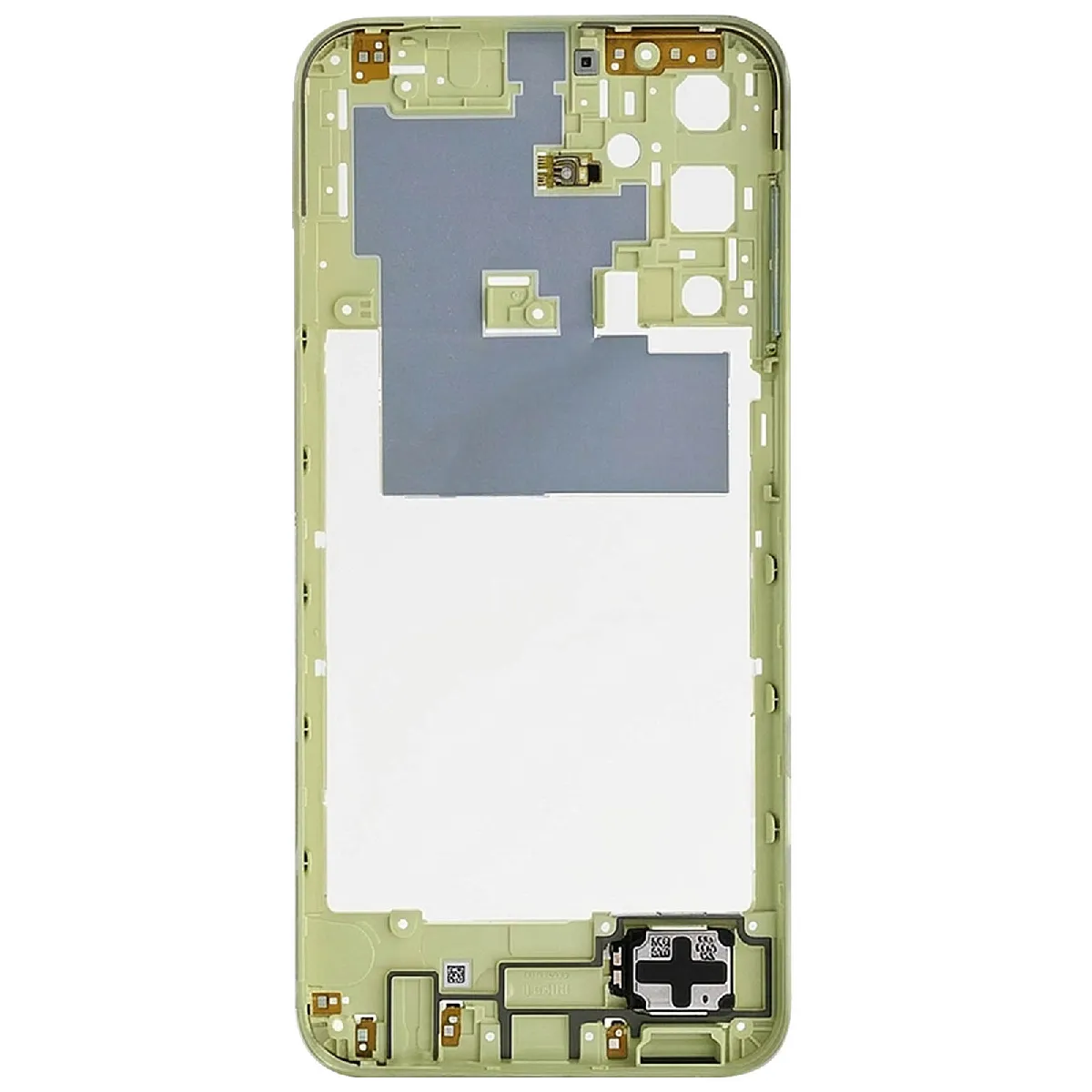 Samsung Châssis Central de Remplacement pour Galaxy A15 4G Service Pack citron