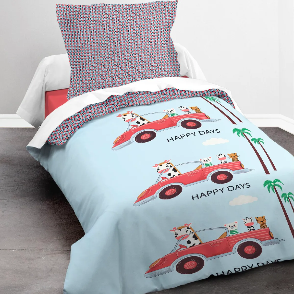 Tablier de cuisine / Gant / Manique TODAY Parure de couette happy nice days - coton - 140 x 200 cm