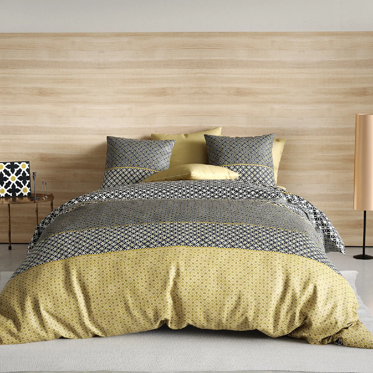LES ATELIERS DU LINGE Parure Housse De Couette 100% Coton 57fils- Beho
