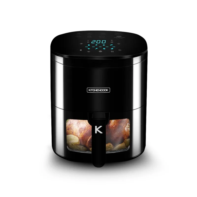 Kitchencook Airmed6w Friteuse Sans Huile Numérique Avec Hublot De Visualisation - 6,5 L - Image 5