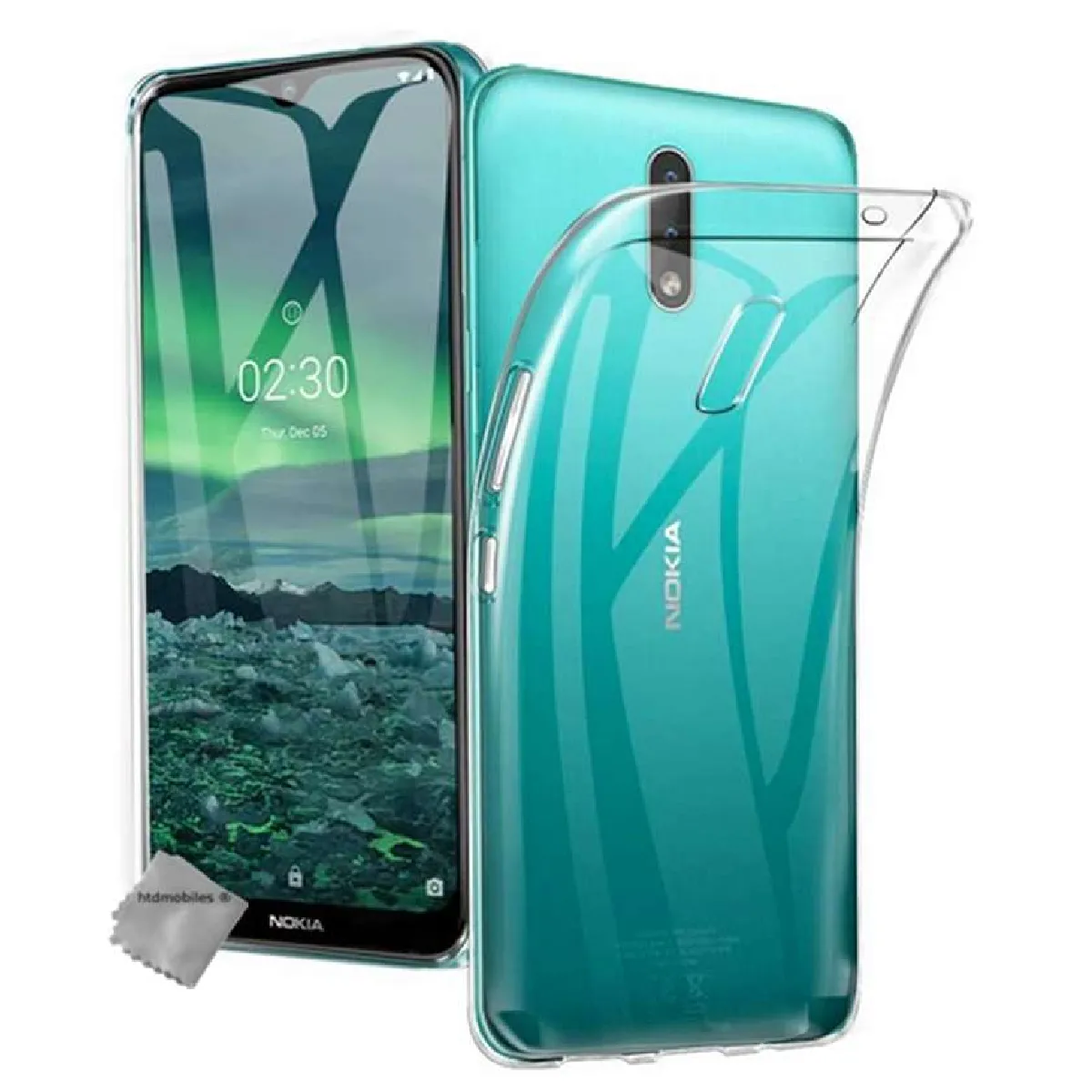 Htdmobiles Coque Nokia 2.3 - Transparent