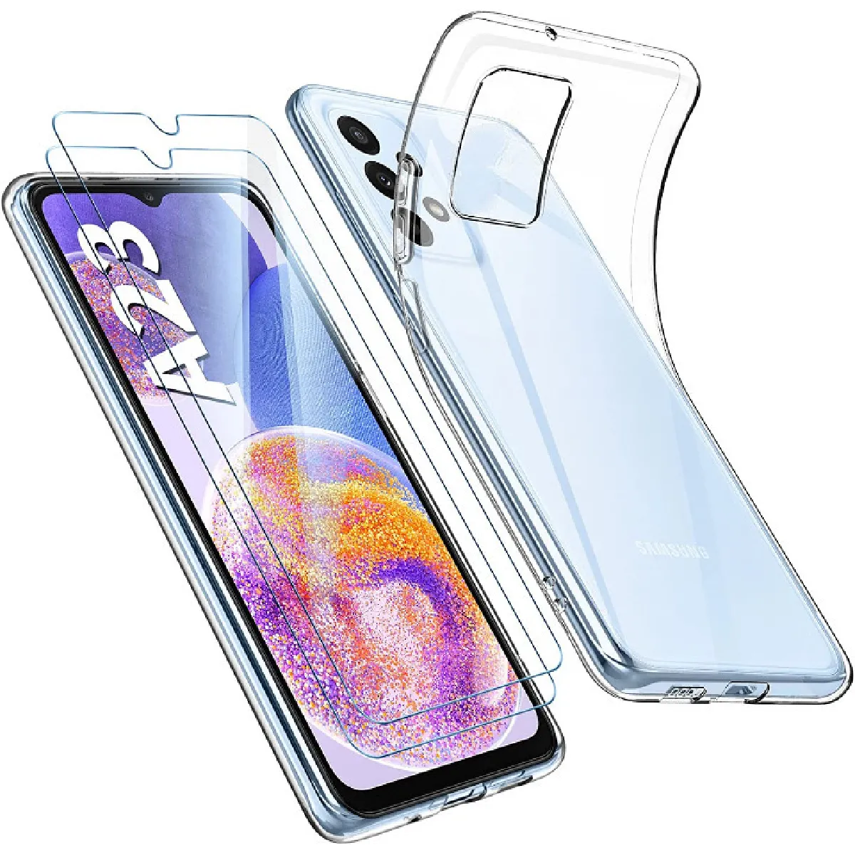 Little Boutik Coque Samsung Galaxy A23 5G - Transparent
