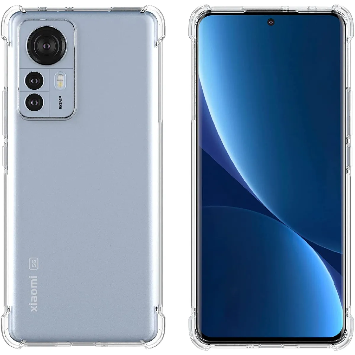 Little Boutik Coque À Angles Renforcés Xiaomi 12 Pro - Transparent