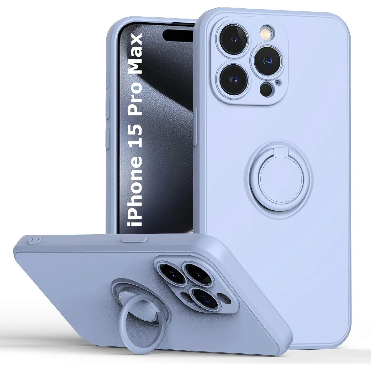Little Boutik Violet Coque En Silicone Apple Iphone 15 Pro Max