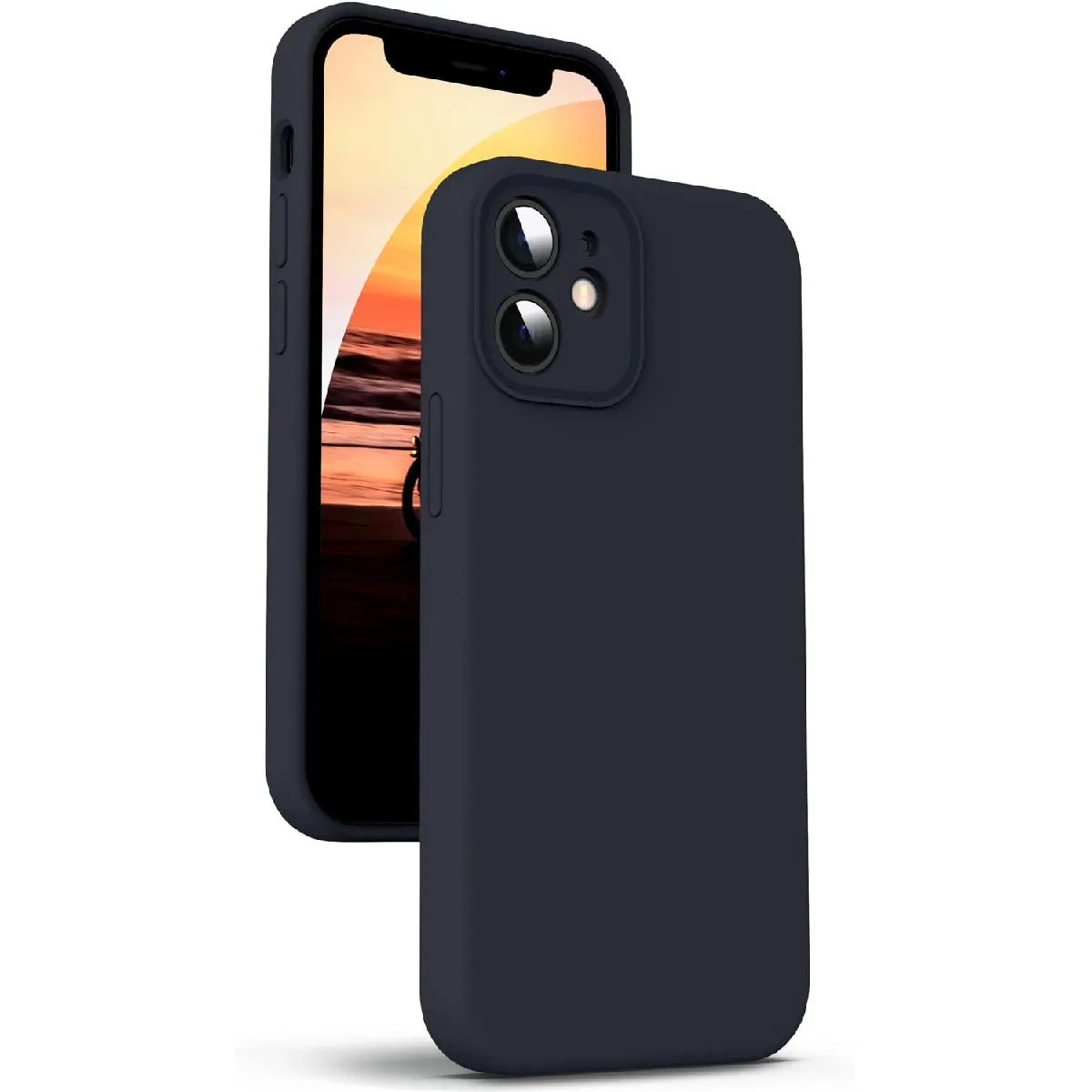 Little Boutik Noir Coque En Silicone Apple Iphone 12