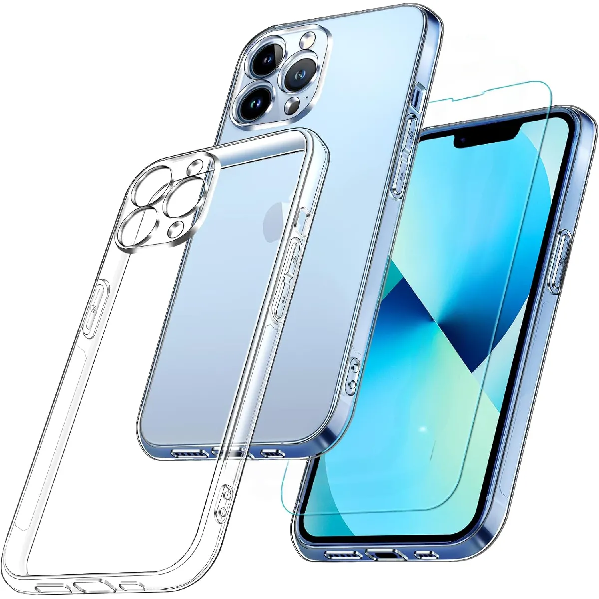 Little Boutik Coque En Silicone Apple Iphone 12 Pro Max - Transparent