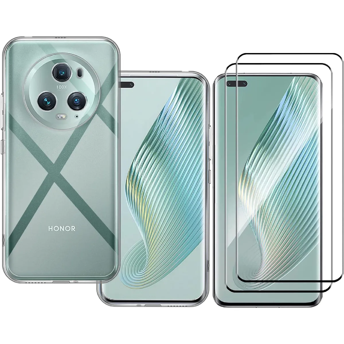 Little Boutik Coque Honor Magic 5 Pro 5G - Transparent