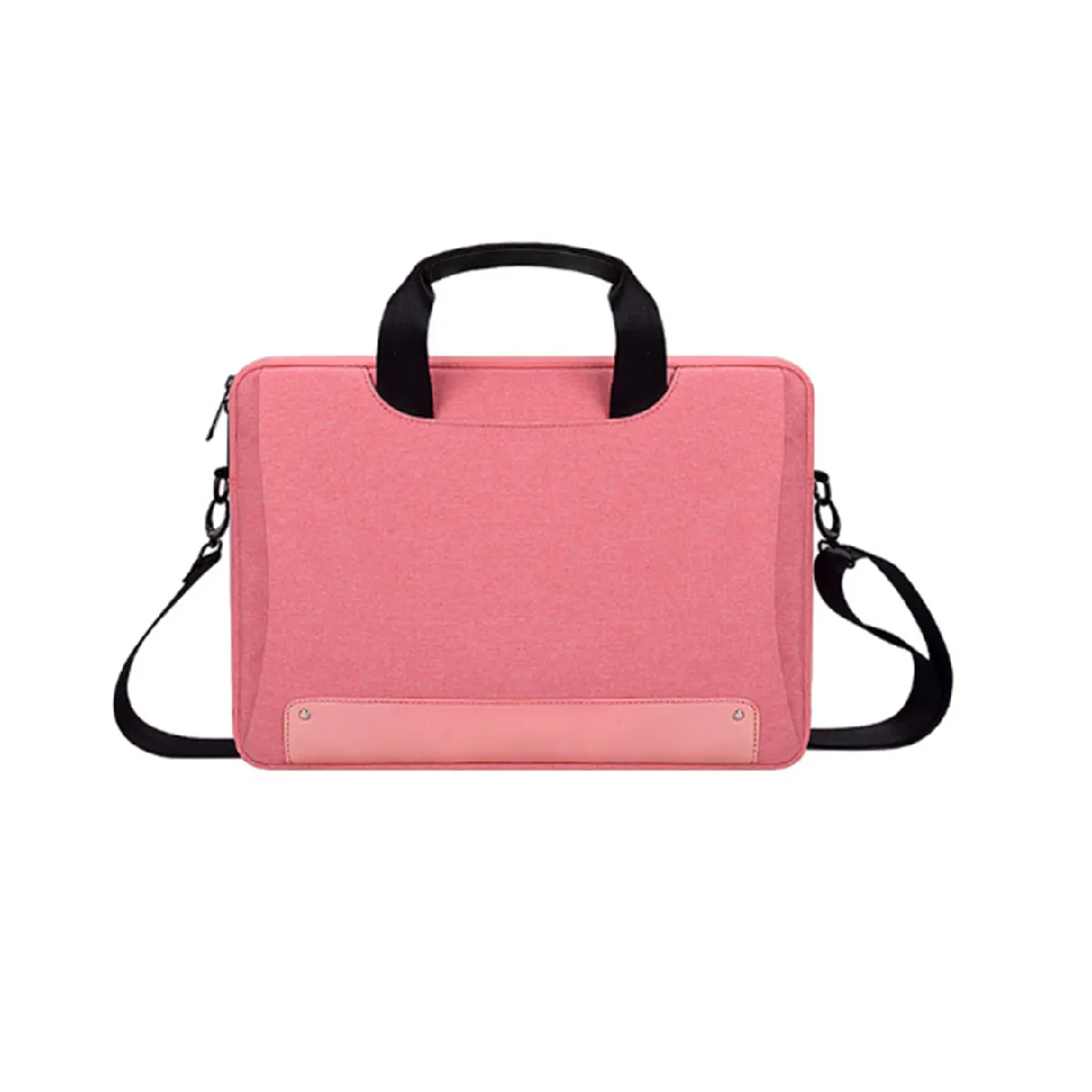 Sacoche étanche et résistante pour ordinateur portable 13,3 pouces, sac à bandoulière pour MacBook, Huawei - Rose