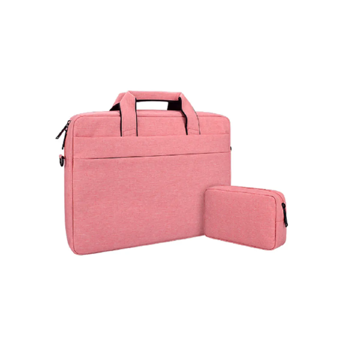 Sacoche étanche et résistante 13,3 pouces pour ordinateur portable, sac à bandoulière pour MacBook, Huawei - rose