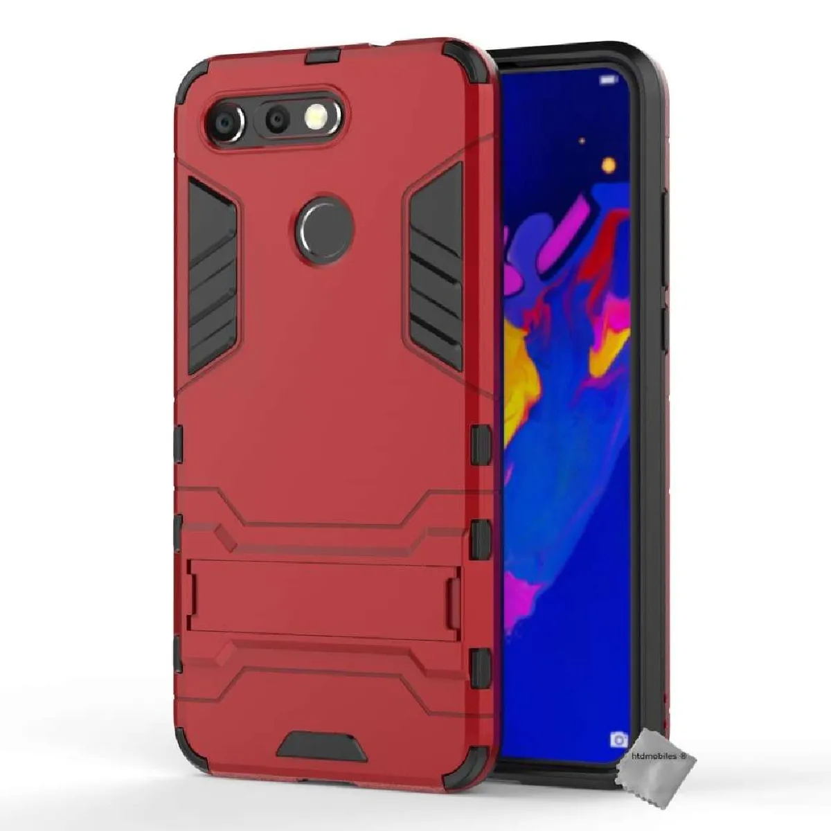 Htdmobiles Rouge Coque Rigide Huawei Honor View 20